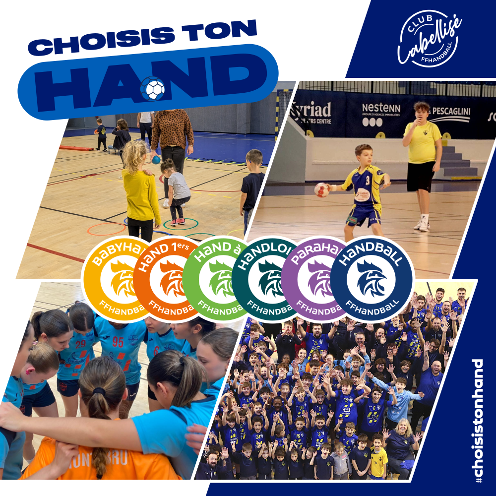 Un sport, un club, choisis le handball !